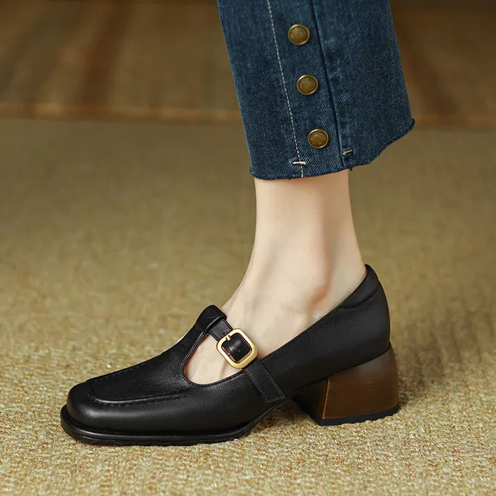 Emilia — Scarpe con T-Bar in Stile Vintage | Nico Milan