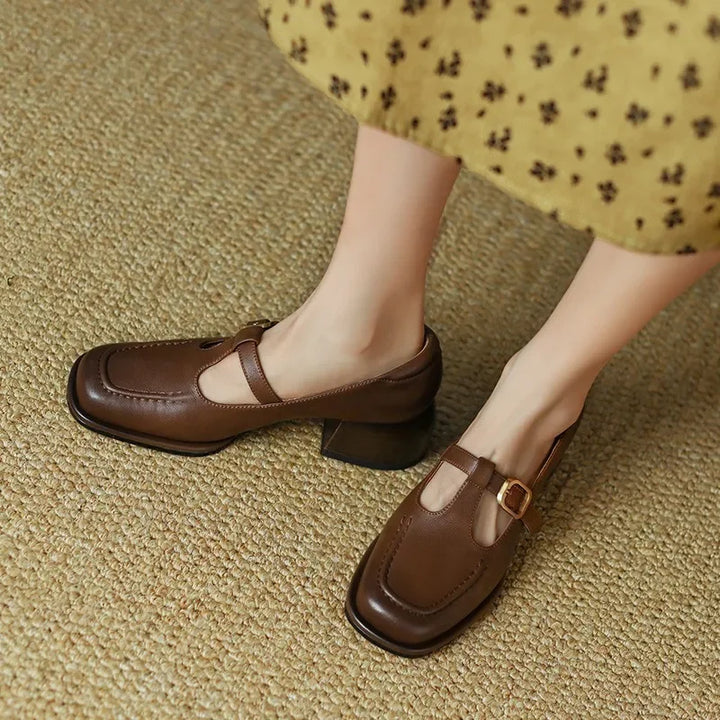 Emilia — Scarpe con T-Bar in Stile Vintage | Nico Milan