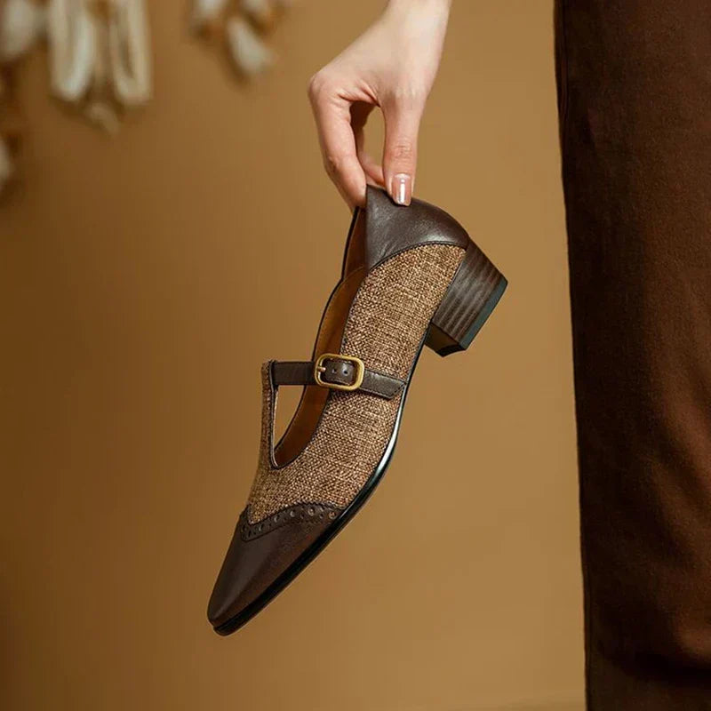 Sophie — Scarpe Vintage con Fibbia | Nico Milan