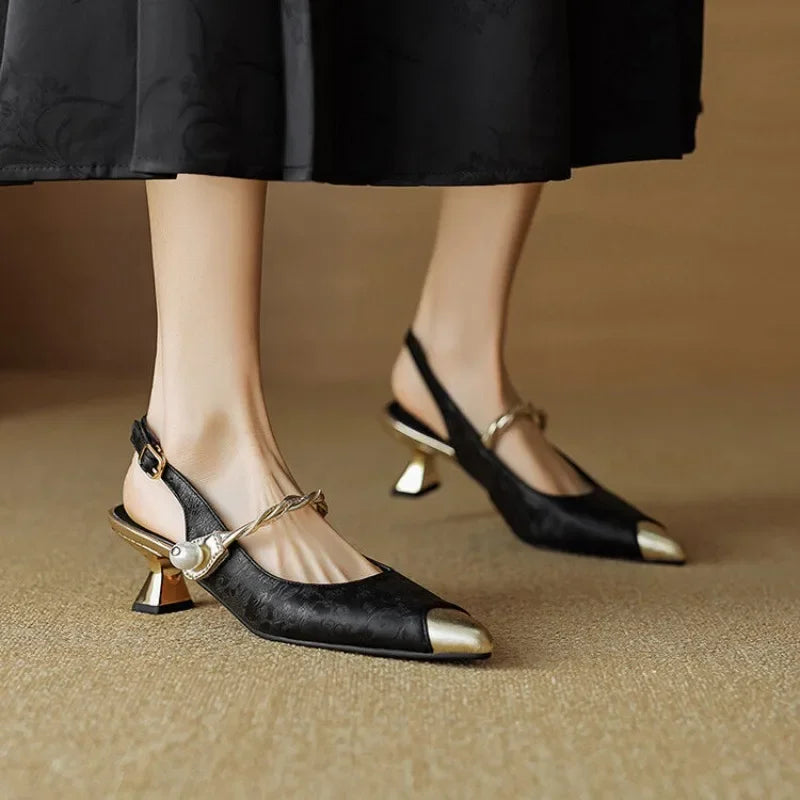 Margarete — Eleganti Scarpe con Tacco Alto | Nico Milan