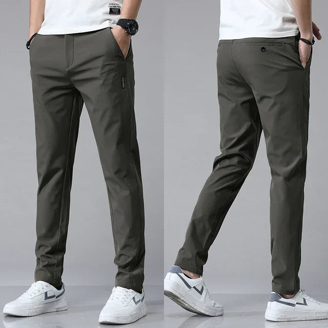 Pantaloni Vello Stretch dal Taglio Classico | Nico Milan