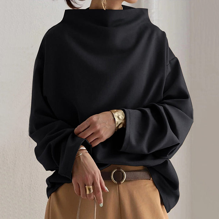 Christine | Top Casual con Collo Alto | Nico Milan