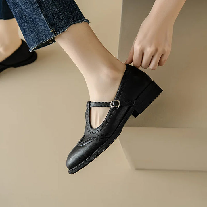 Johanna — Eleganti Scarpe con T-Bar da Donna | Nico Milan