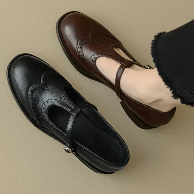 Johanna — Eleganti Scarpe con T-Bar da Donna | Nico Milan