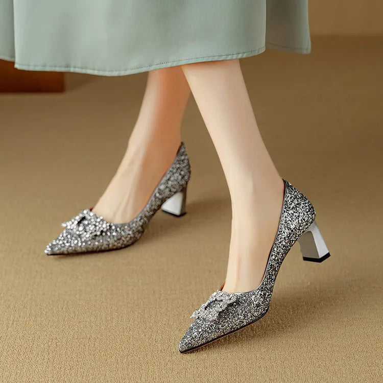 Theresa — Décolleté Glitterate | Nico Milan