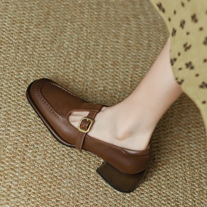 Emilia — Scarpe con T-Bar in Stile Vintage | Nico Milan