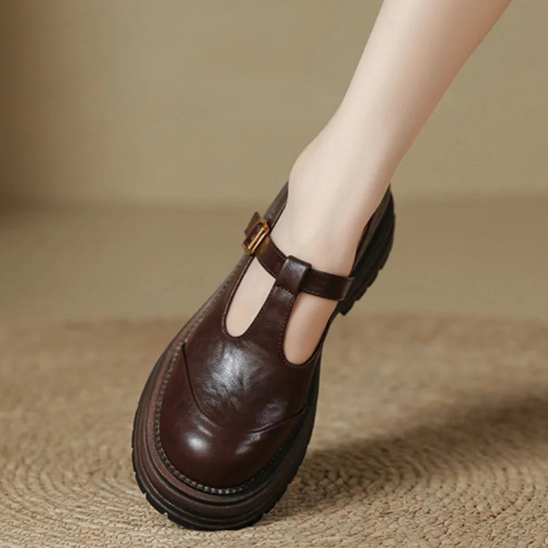 Luisa — Scarpe Vintage con T-Bar | Nico Milan