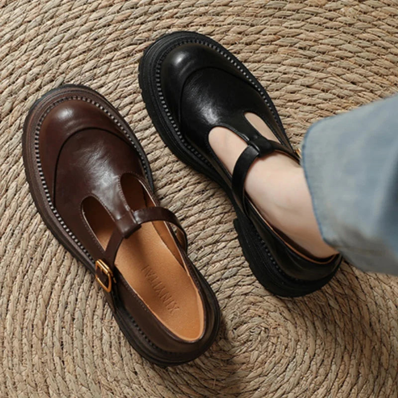 Luisa — Scarpe Vintage con T-Bar | Nico Milan