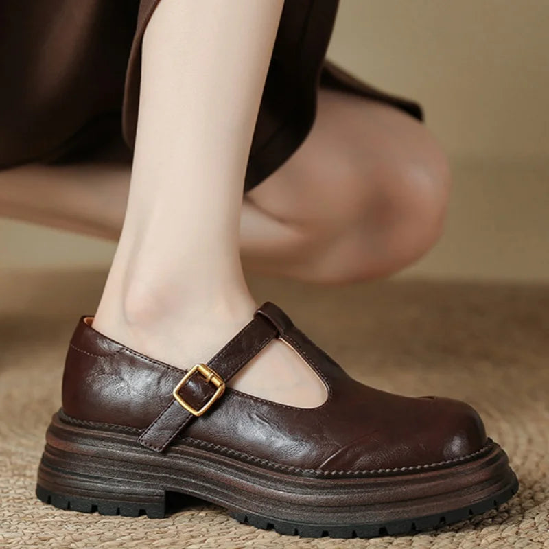 Luisa — Scarpe Vintage con T-Bar | Nico Milan
