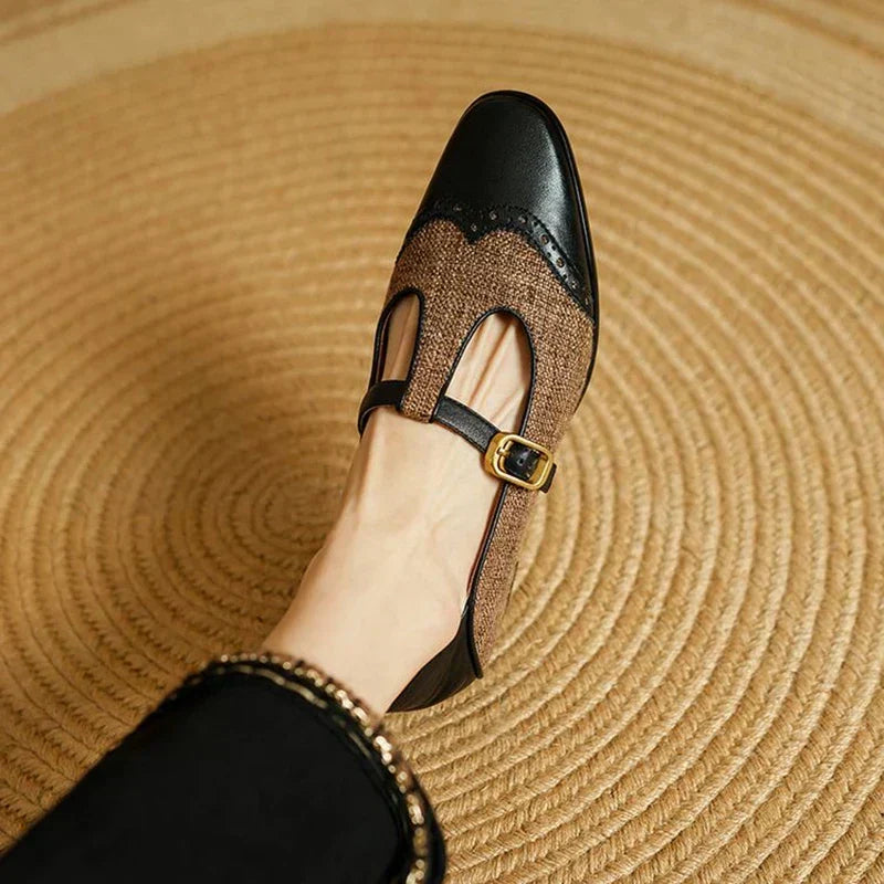 Sophie — Scarpe Vintage con Fibbia | Nico Milan
