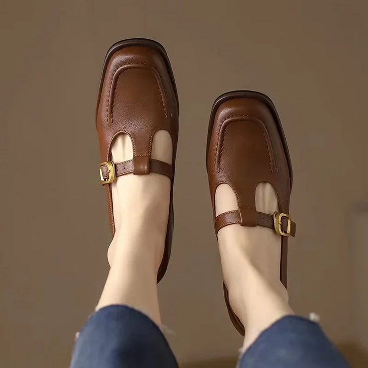 Emilia — Scarpe con T-Bar in Stile Vintage | Nico Milan
