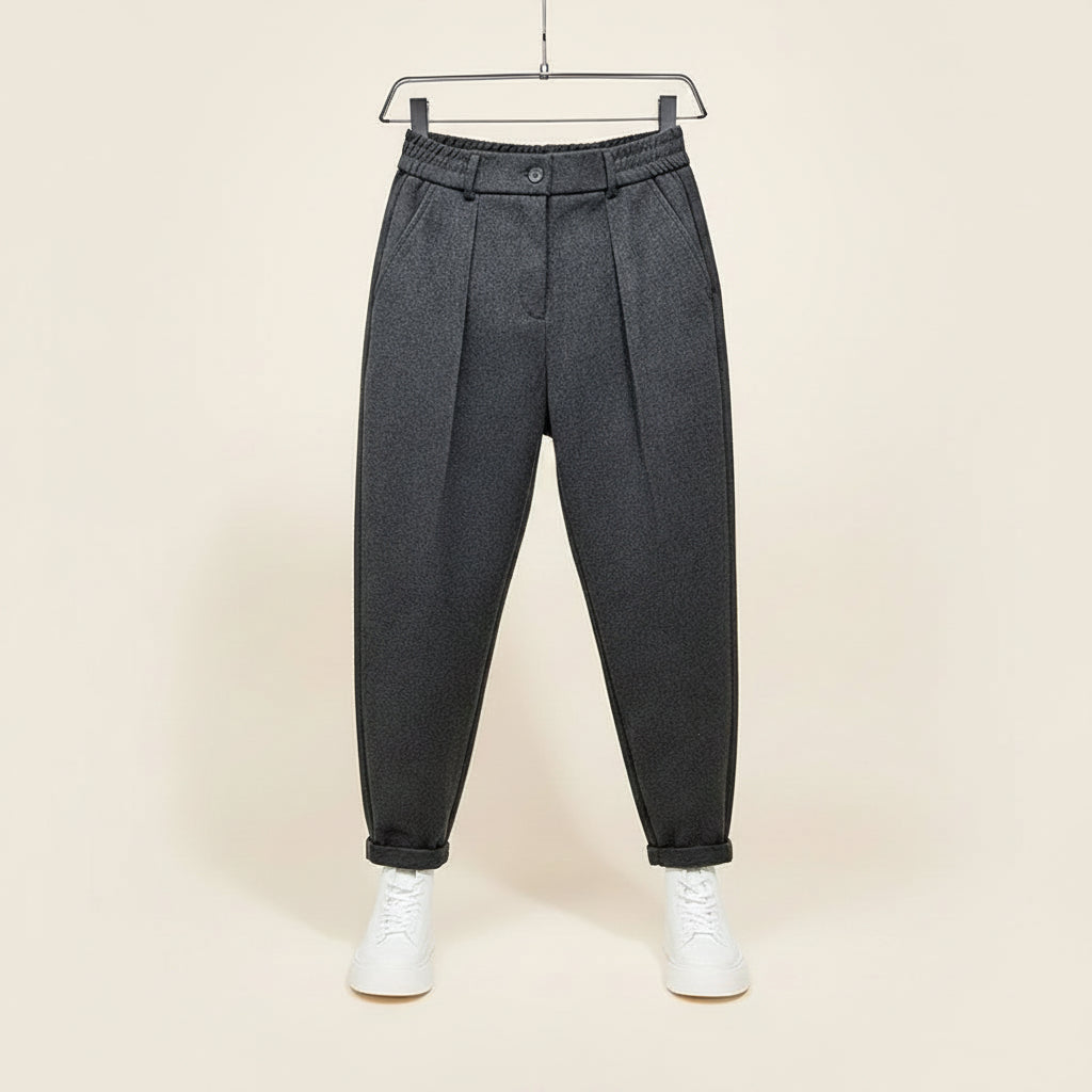 Pantaloni Fiorenzo in Tessuto Mélange | Nico Milan