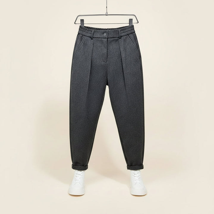 Pantaloni Fiorenzo in Tessuto Mélange | Nico Milan