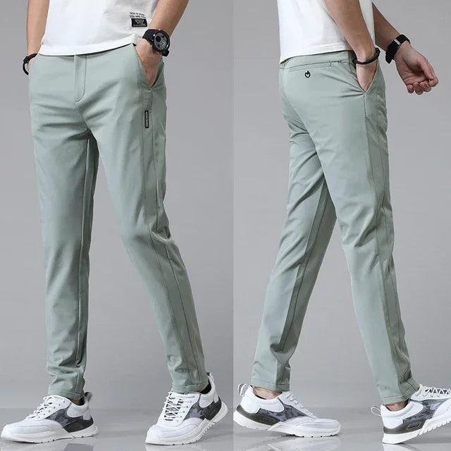 Pantaloni Vello Stretch dal Taglio Classico | Nico Milan