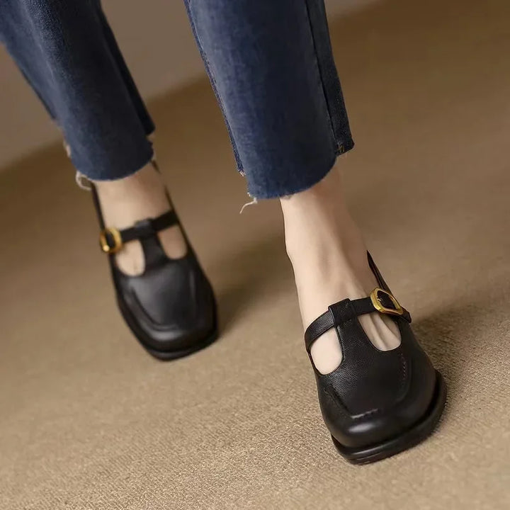 Emilia — Scarpe con T-Bar in Stile Vintage | Nico Milan