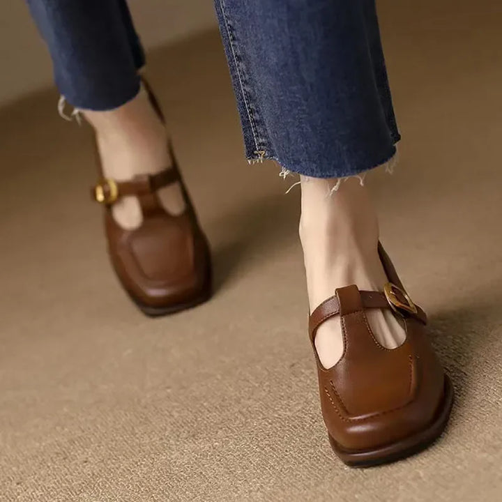 Emilia — Scarpe con T-Bar in Stile Vintage | Nico Milan