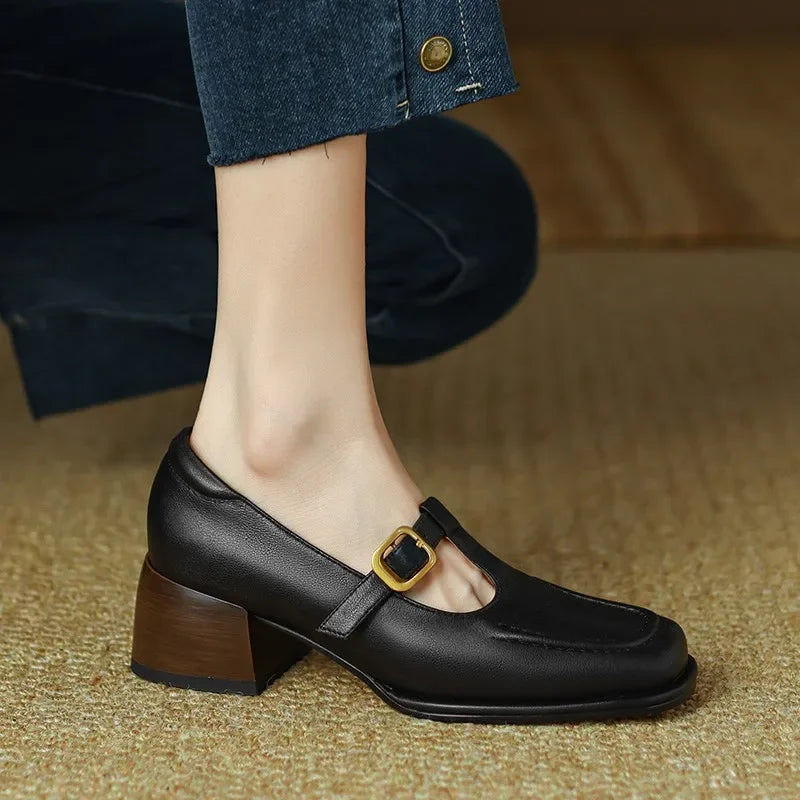 Emilia — Scarpe con T-Bar in Stile Vintage | Nico Milan