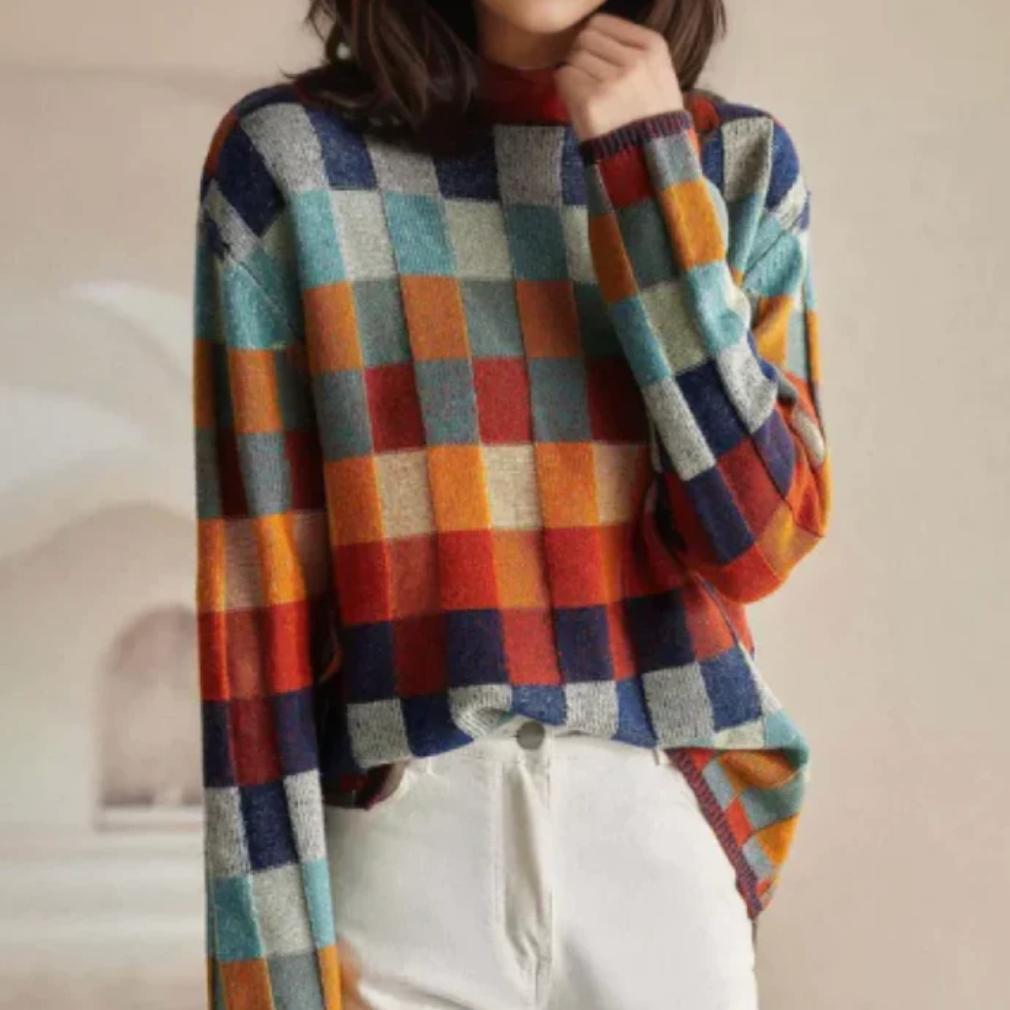 Françoise | Maglione retrò confortevole | Nico Milan