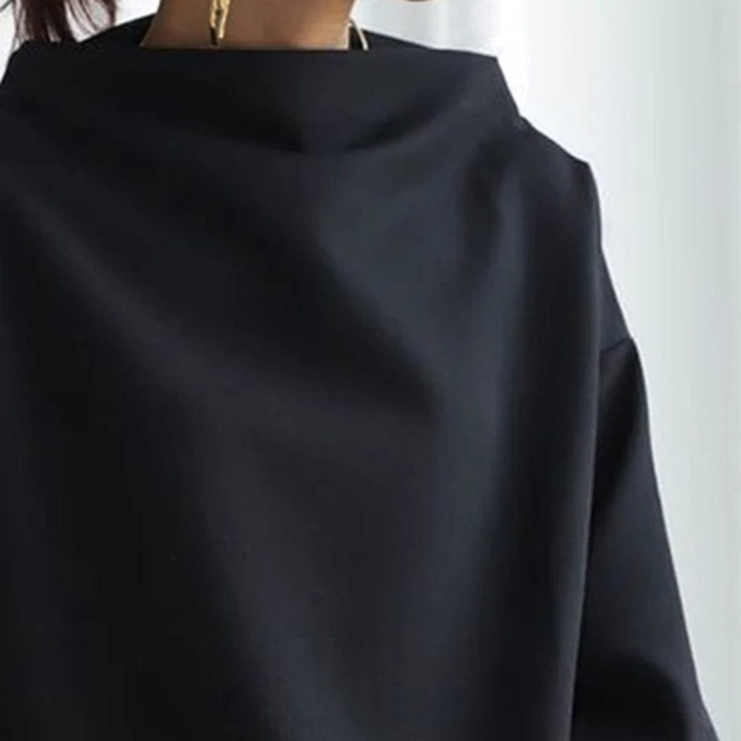 Christine | Top Casual con Collo Alto | Nico Milan