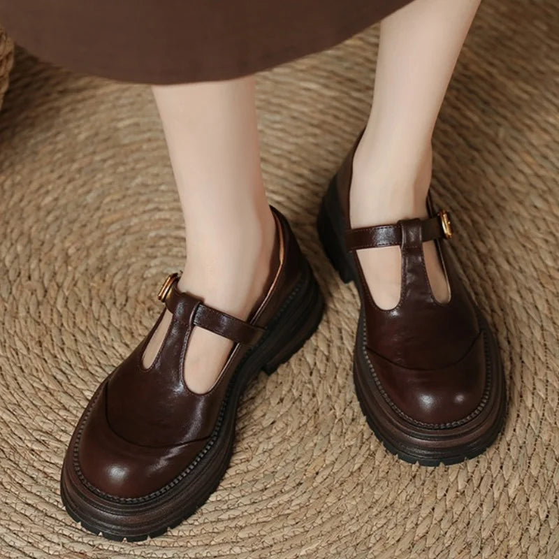 Luisa — Scarpe Vintage con T-Bar | Nico Milan