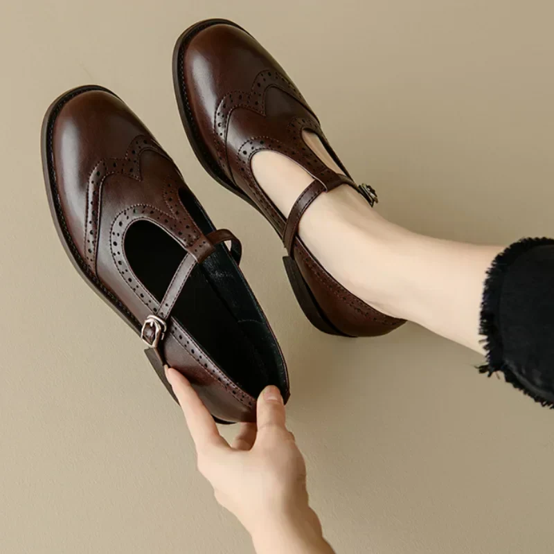 Johanna — Eleganti Scarpe con T-Bar da Donna | Nico Milan