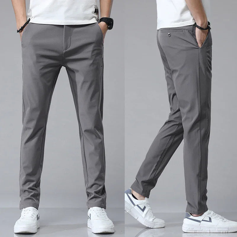Pantaloni Vello Stretch dal Taglio Classico | Nico Milan