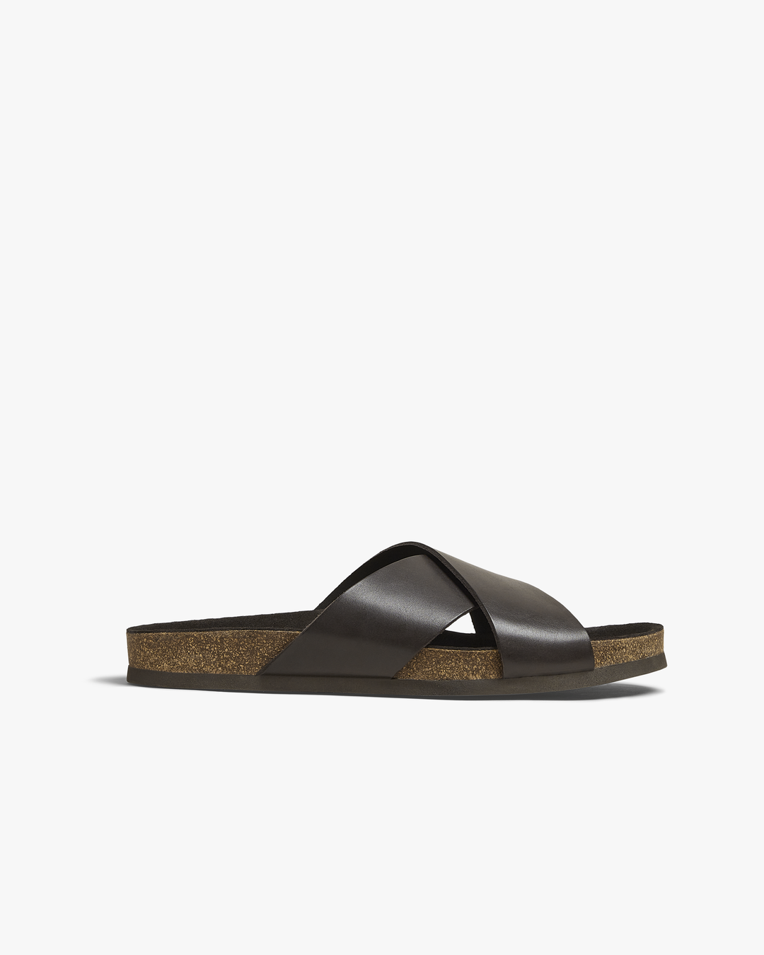 Sandalo Amalfi in Pelle Marrone Scuro | Nico Milan