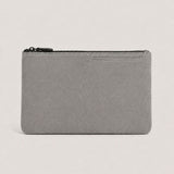 Borsa Clutch Alcantara Grigio Moonstone