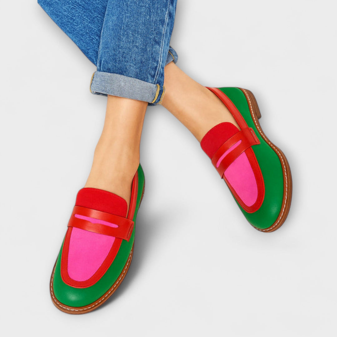 Nyla — Mocassini Casual a Contrasto | Nico Milan