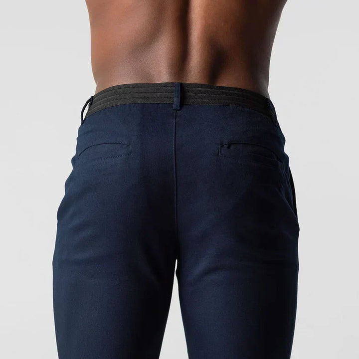 Pantaloni Chino Alfredo in Tessuto Stretch | Nico Milan
