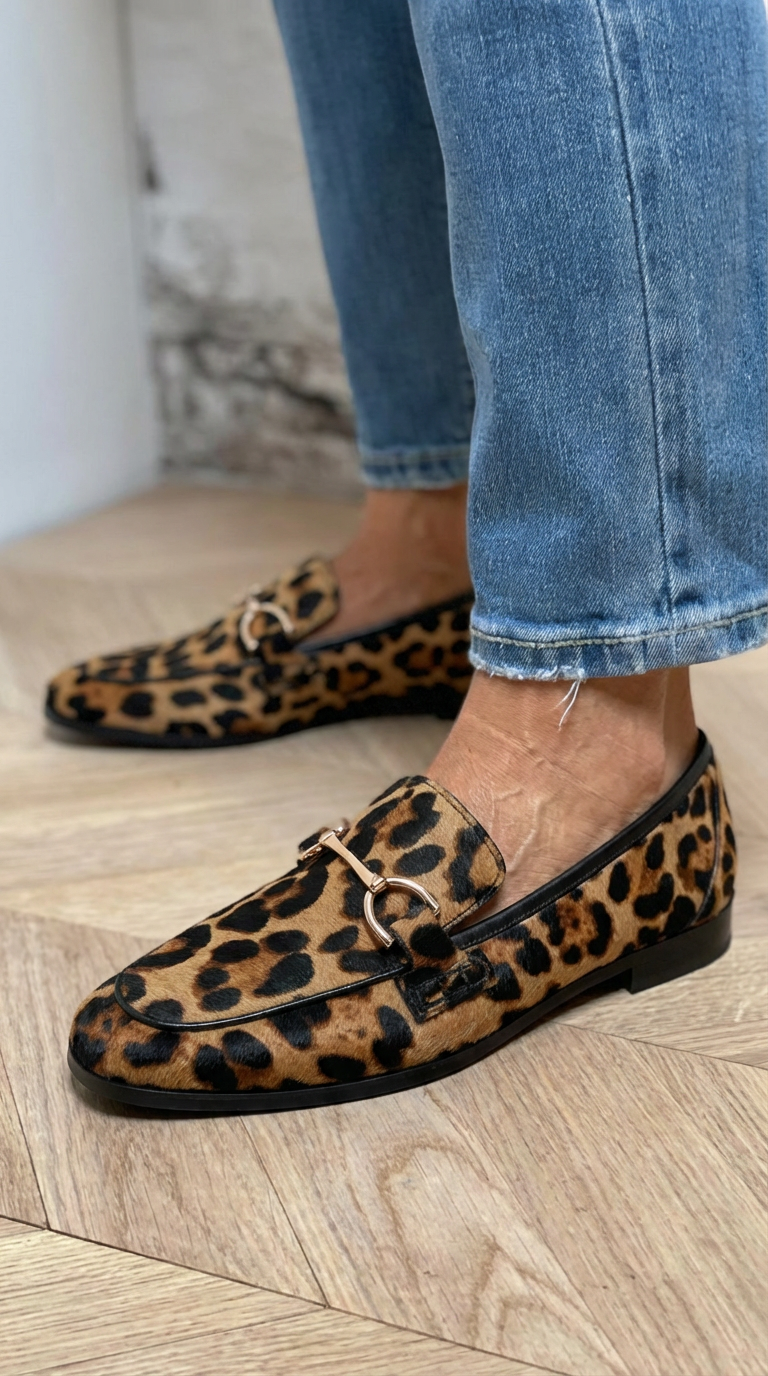 Adrianna — Mocassino Leopardo Audace | Nico Milan