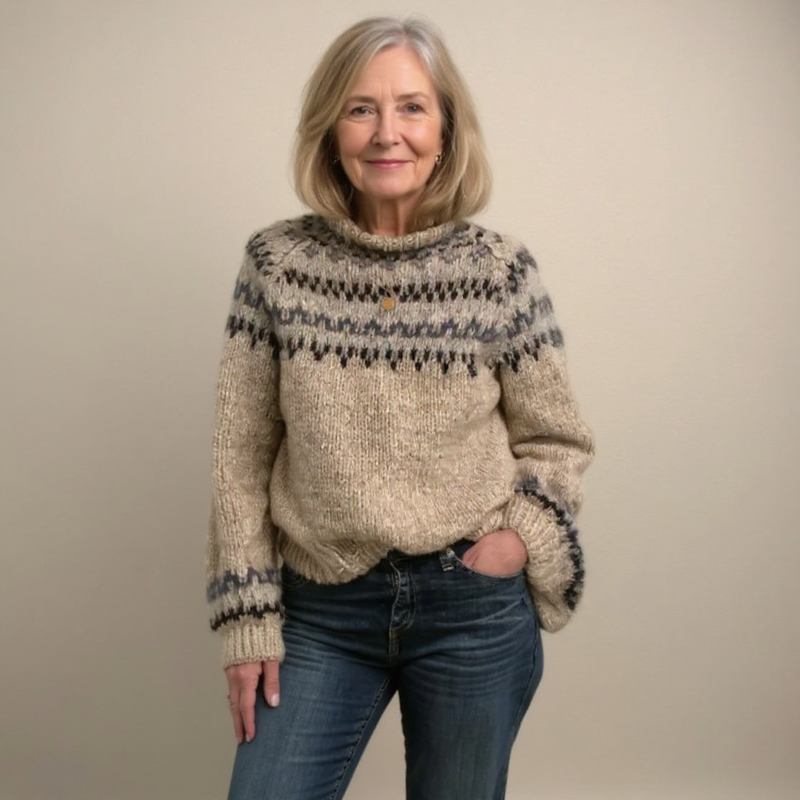 Maglione in lana islandese classico | Nico Milan