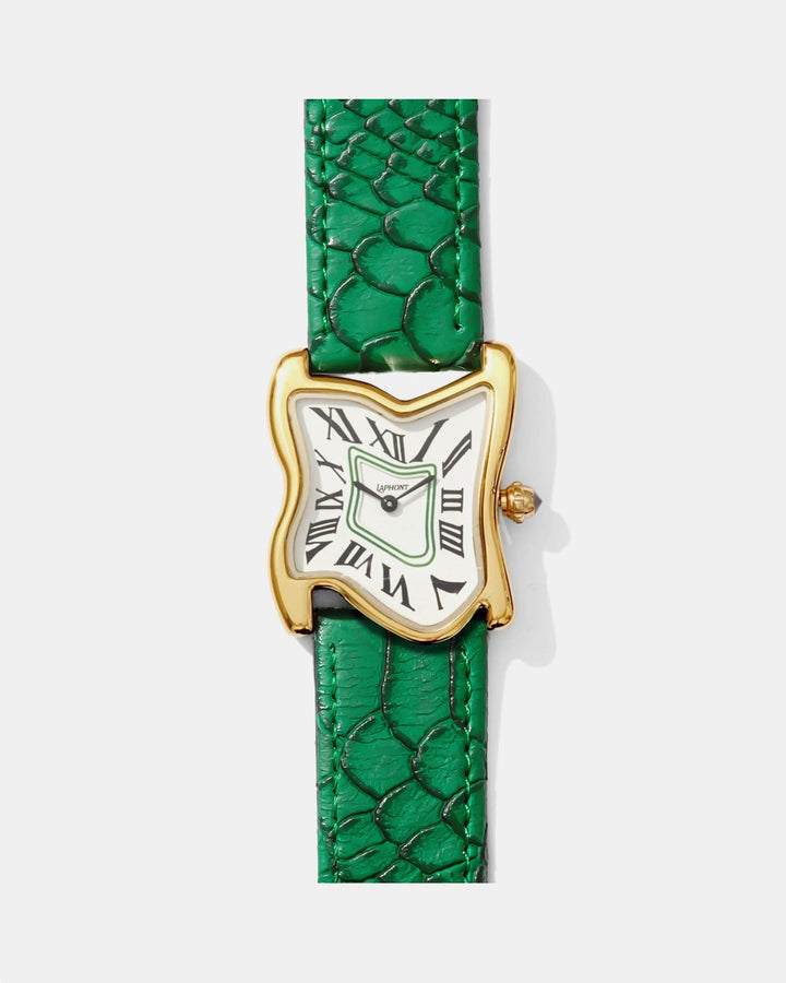 Orologio Melting Quadrato Oro Large | Nico Milan