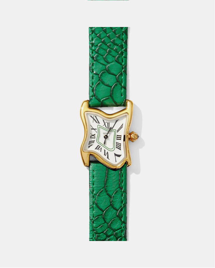 Orologio Melting Quadrato Oro Small | Nico Milan