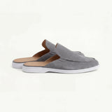 Yacht Mule in Camoscio Grigio | Nico Milan