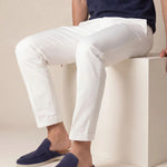 Yacht Mule in Camoscio Blu Navy | Nico Milan