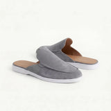 Yacht Mule in Camoscio Grigio | Nico Milan