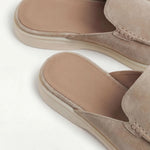Yacht Mule in Camoscio Beige | Nico Milan