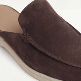 Yacht Mule in Camoscio Marrone | Nico Milan