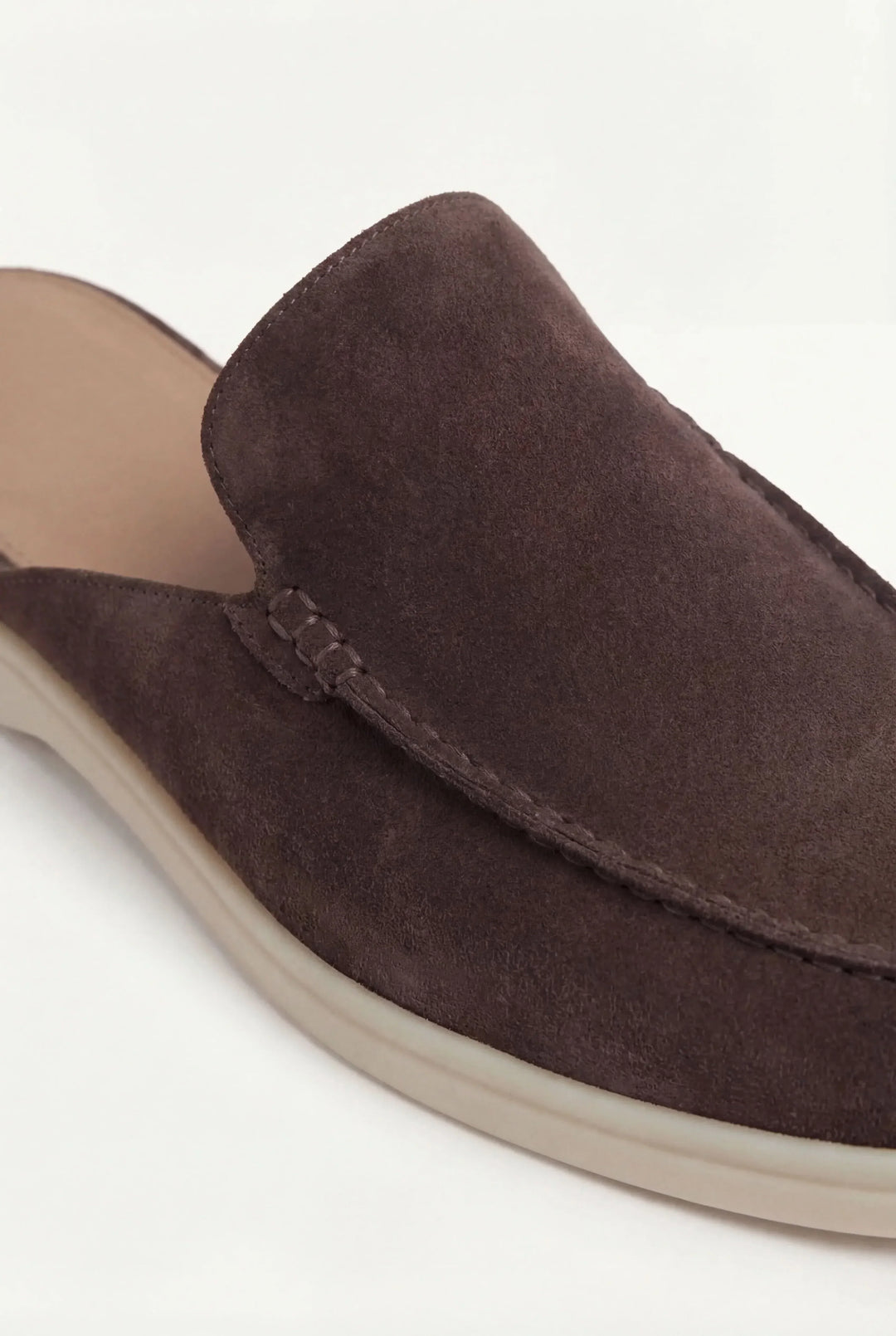 Yacht Mule in Camoscio Marrone | Nico Milan
