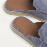 Yacht Mule in Camoscio Azzurro | Nico Milan