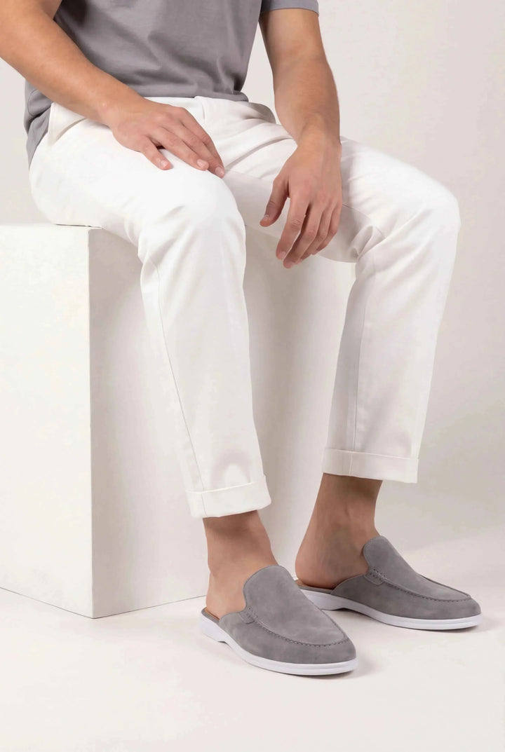 Mule Yacht in Camoscio Grigio