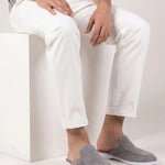 Yacht Mule in Camoscio Grigio | Nico Milan