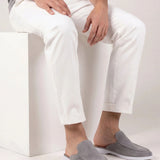 Yacht Mule in Camoscio Grigio | Nico Milan