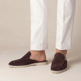 Yacht Mule in Camoscio Marrone | Nico Milan