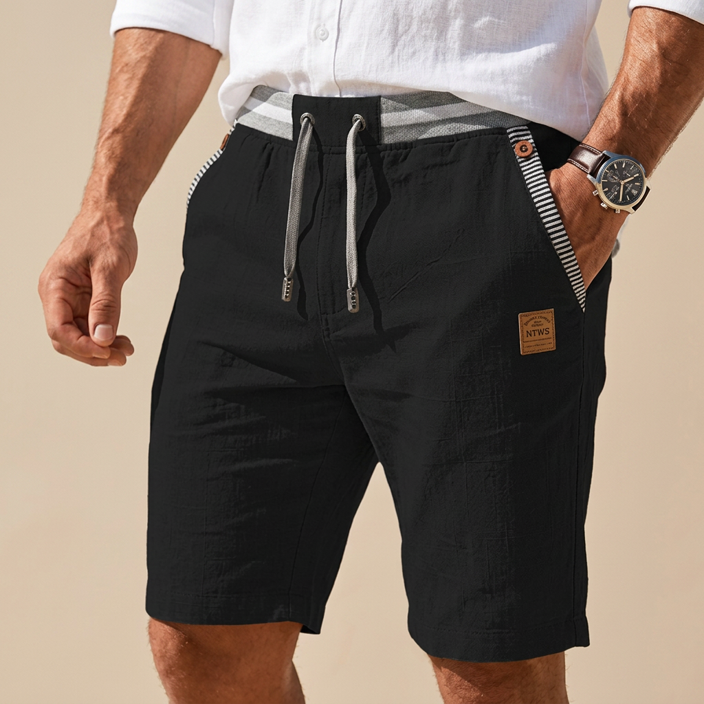 Pantaloncini Griffin Estivi in Misto Lino | Nico Milan