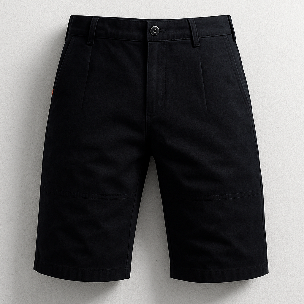 Pantaloncini Chino Cavaro in Twill di Cotone | Nico Milan