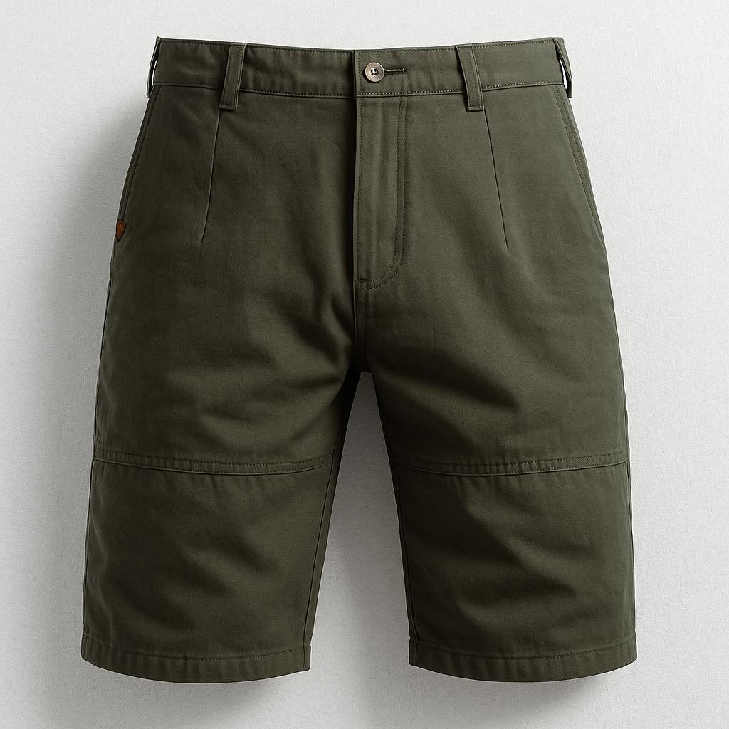 Pantaloncini Chino Cavaro in Twill di Cotone | Nico Milan