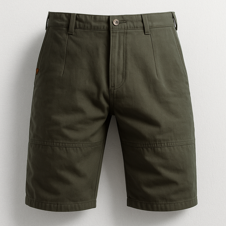 Pantaloncini Chino Cavaro in Twill di Cotone | Nico Milan