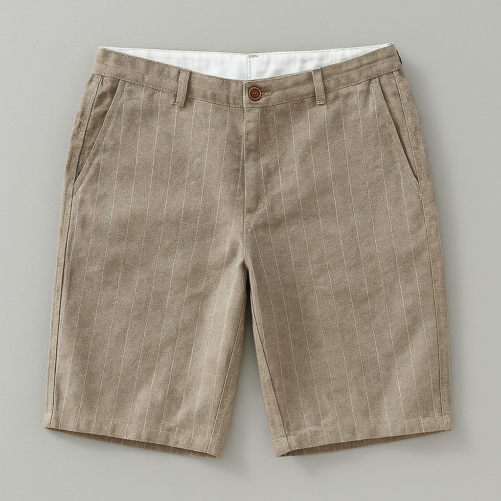 Pantaloncini Mason in Misto Lino Gessato | Nico Milan